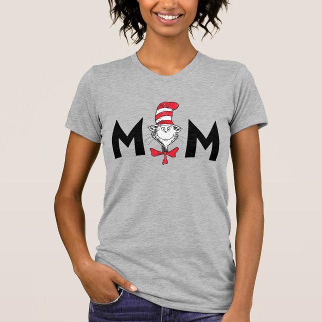 Dr. Seuss Cat in der Hat-Mama T-Shirt (Vorderseite)