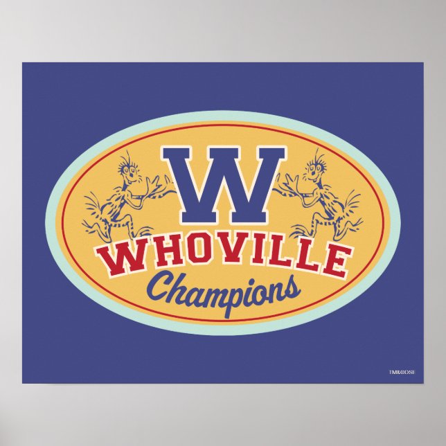 Dr. Seuss | Champions Poster (Vorne)