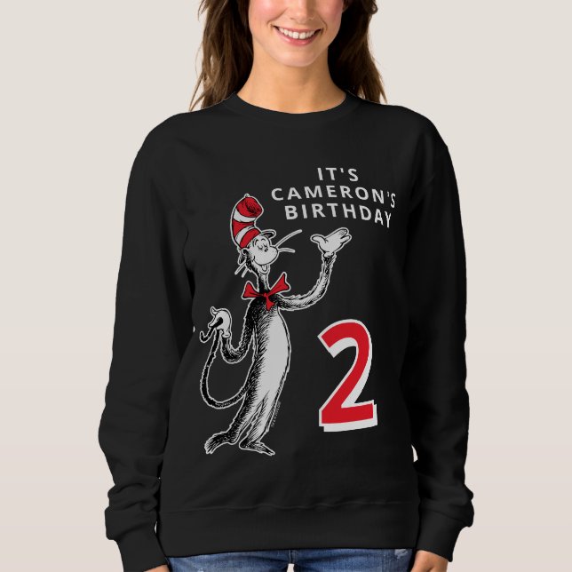 Dr. Seuss Character Confetti | KINDERGEBURTSTAG Sweatshirt (Vorderseite)