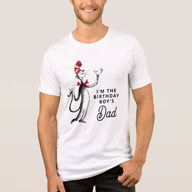 Dr. Seuss Character Confetti | KINDERGEBURTSTAG Tri-Blend Shirt (Vorderseite)