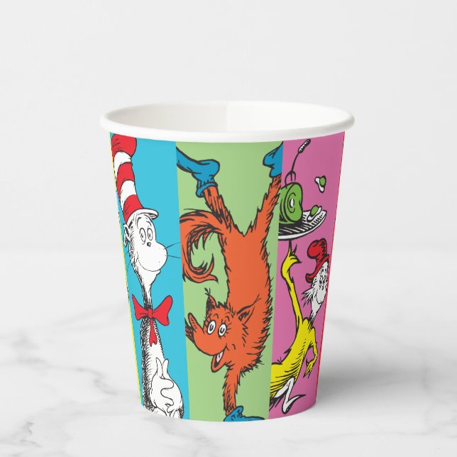 Dr. Seuss | Charakter-Slice Pappbecher (Links)