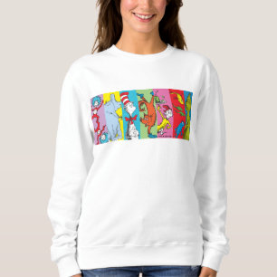 Dr. Seuss Charakter-Slice Sweatshirt