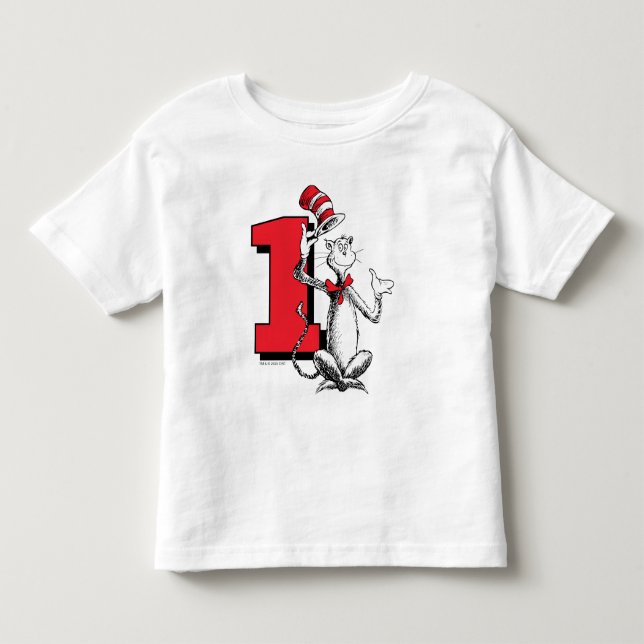 Dr. Seuss - Charaktere | KINDERGEBURTSTAG Kleinkind T-shirt (Vorderseite)