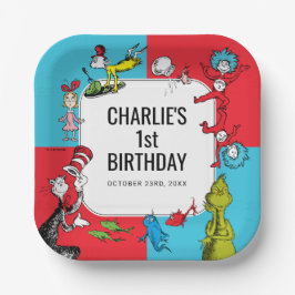 Dr. Seuss - Charaktere | KINDERGEBURTSTAG Pappteller