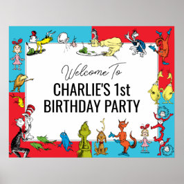 Dr. Seuss - Charaktere | KINDERGEBURTSTAG Poster