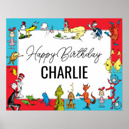 Dr. Seuss - Charaktere | KINDERGEBURTSTAG Poster