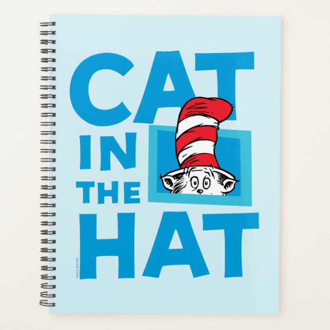 Dr Seuss | Chat dans le logo du Casquette (Devant)