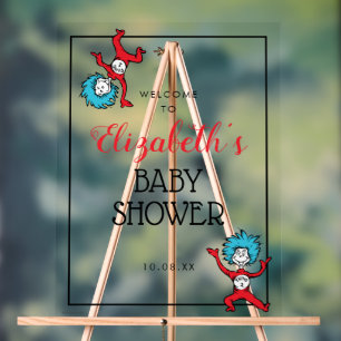 Dr. Seuss Chose Une Chose Deux Jumeaux Baby Show