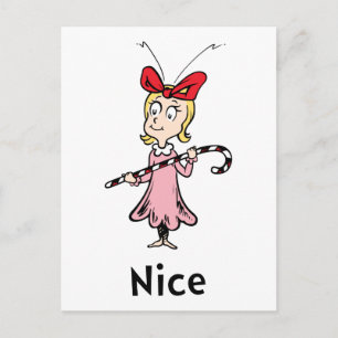 Dr. Seuss   Cindy-Lou der Engel Postkarte
