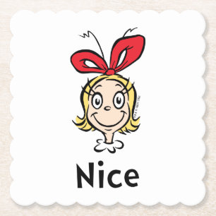 Dr. Seuss   Cindy-Lou der Engel Untersetzer