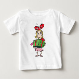 Dr. Seuss | Cindy-Lou Who - Holding Present Baby T-shirt