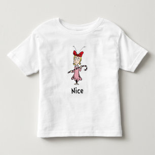 Dr. Seuss   Cindy-Lou Who is Nice Kleinkind T-shirt