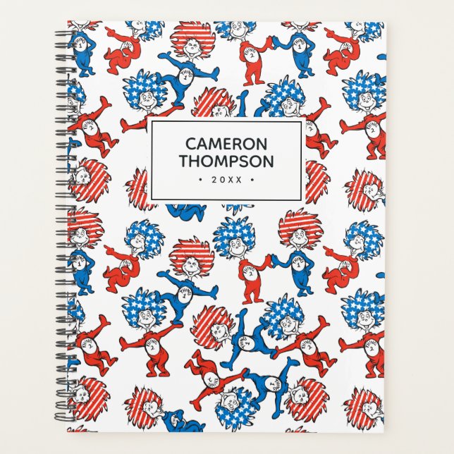 Dr. Seuss | Das eine, das andere, das US-Flag-Must Planer (Vorderseite)