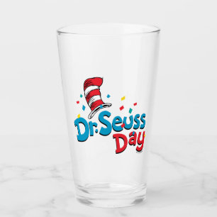Dr. Seuss Day   Confetti Glas