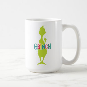 Dr. Seuss Der Grinch - Grüne Silhouette Kaffeetasse