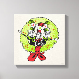 Dr. Seuss Der Grinch Weihnachtsfreude in Who-v Leinwanddruck