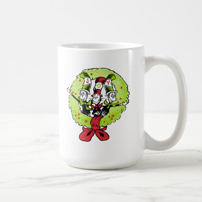 Dr. Seuss| Der Grinch| Weihnachtsfreude in Who-vil Kaffeetasse (Rechts)