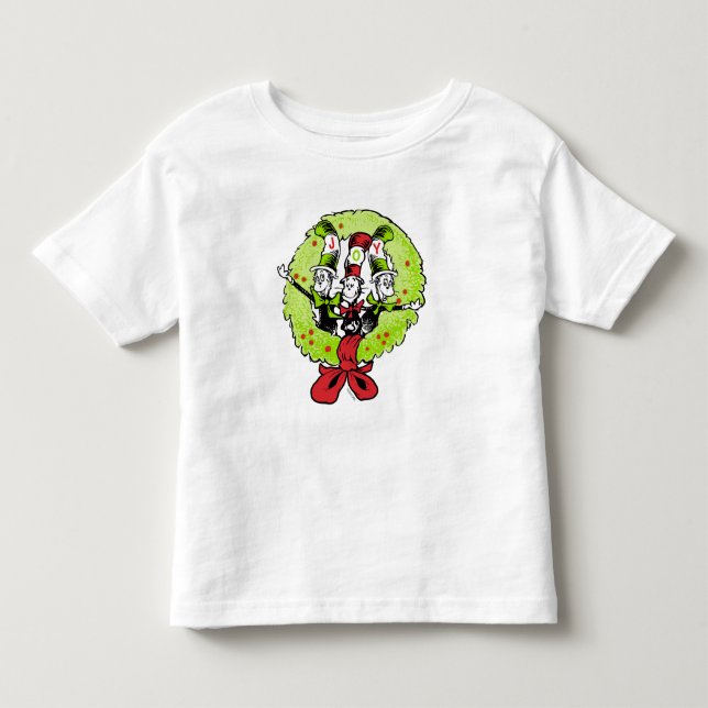 Dr. Seuss| Der Grinch| Weihnachtsfreude in Who-vil Kleinkind T-shirt (Vorderseite)