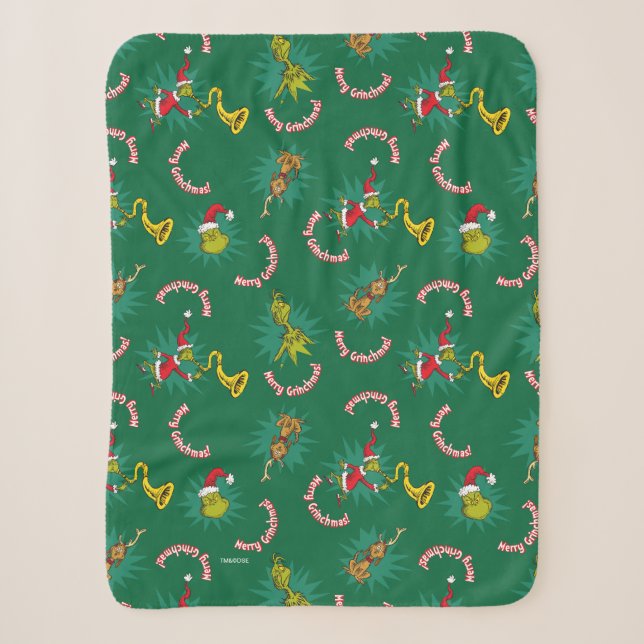 Dr. Seuss | Der Knackpunkt | Merry Grinchmas Patte Sherpadecke (Vorderseite)