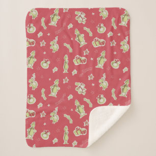 Dr. Seuss   Der Knackpunkt   Rotes Weihnachtsmuste Sherpadecke