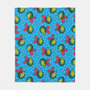 Dr. Seuss Der Knackpunkt Weihnachtsmuster Fleecedecke