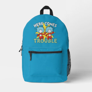 Dr. Seuss Die eine Sache hier kommt aus Schwieri Bedruckter Rucksack