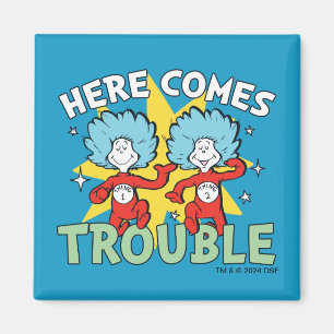 Dr. Seuss   Die eine Sache hier kommt aus Schwieri Magnet