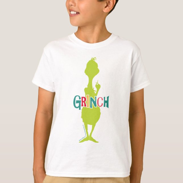 Dr. Seuss | Die grüne Silhouette T-Shirt (Vorderseite)