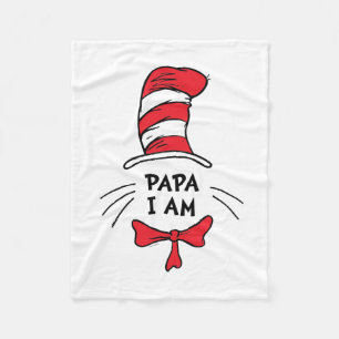 Dr. Seuss   Die Katze im Hut - Papa Ich bin Fleecedecke