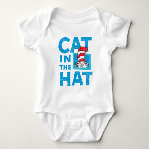 Dr. Seuss Die Katze im Hutlogo - Vintag Baby Strampler
