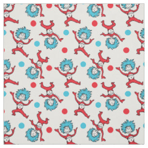 Dr. Seuss, die zwei Dinge Twins Baby Dusche Stoff