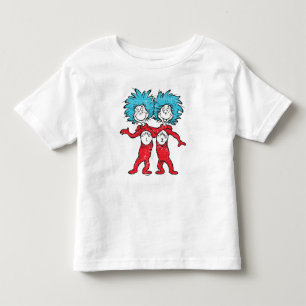 Dr. Seuss   Ding 1, Ding 2 Sitzen Kleinkind T-shirt
