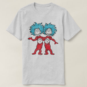 Dr. Seuss Ding 1, Ding 2 Sitzen T-Shirt