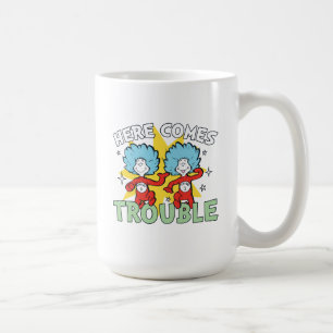Dr. Seuss Ding Eins Ding Zwei Ärger kommt Kaffeetasse