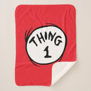 Dr. Seuss Ding Eins Ding Zwei - Ding Eins Sherpadecke