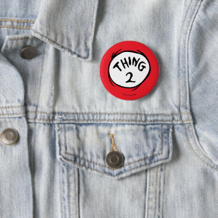 Dr. Seuss   Ding Eins Ding Zwei - Ding Zwei Button