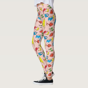 Dr. Seuss   Ein Fisch mit zwei Fischmustern Leggings