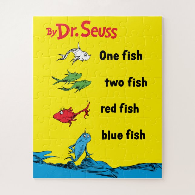 Dr. Seuss | Ein Fisch zwei Fische (Vertikal)