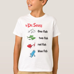 Dr. Seuss   Ein Fisch Zwei Fische - Vintage T-Shirt