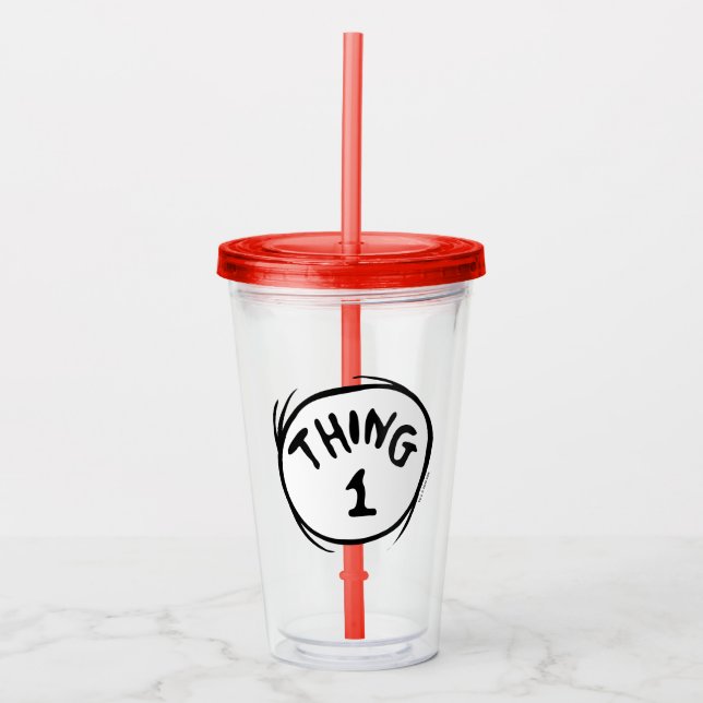 Dr. Seuss | Eins - Eins Acryltrinkbecher (Vorderseite)