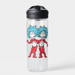 Dr. Seuss Eins zwei Dinge Stehend Trinkflasche
