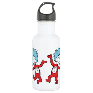 Dr. Seuss Figur 1 und Figur 2 Edelstahlflasche