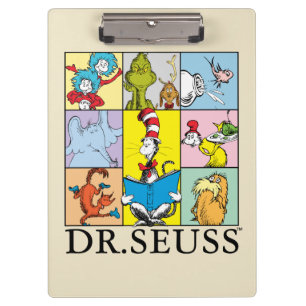 Dr. Seuss   Geschichten Grafik Klemmbrett