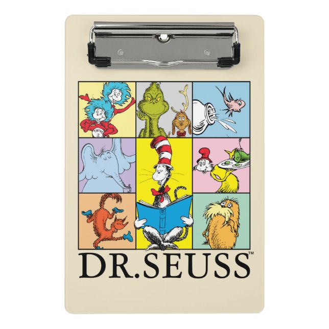 Dr. Seuss | Geschichten Grafik Mini Klemmbrett (Vorderseite)