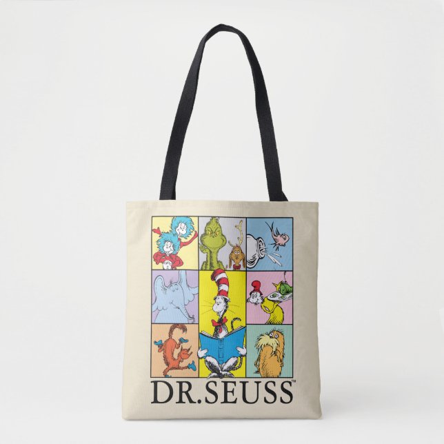 Dr. Seuss | Geschichten Grafik Tasche (Vorderseite)