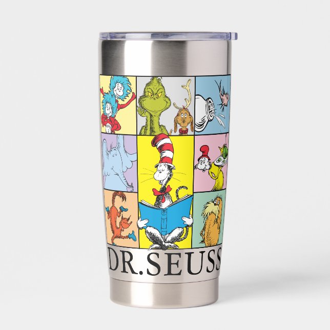 Dr. Seuss | Geschichten Grafik Thermobecher (Links)