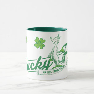 Dr. Seuss   Glücklicher Fox in seinen irischen Soc Tasse