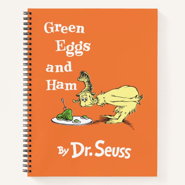 Dr. Seuss | Green Eggs and Ham Notizbuch (Vorderseite)