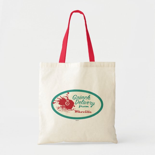 Dr. Seuss | Grinch Delivery von Who-ville Tragetasche (Vorne)
