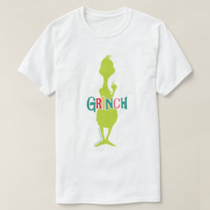 Dr. Seuss Grinch - Grüne Silhouette T-Shirt